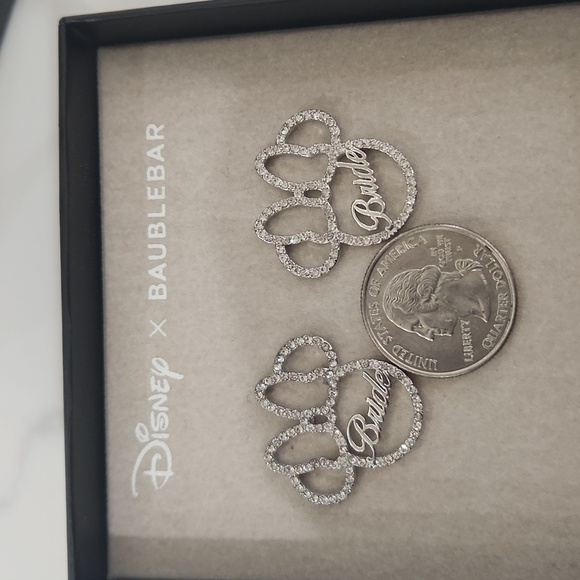Disney x Baublebar Minnie Bride earrings For Wedding! - Picture 4 of 5